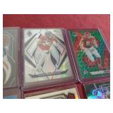 (9) Football Prizm Cards - Shimmer, Etc