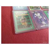 (9) Football Prizm Cards - Shimmer, Etc