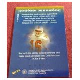 1998 SkyBox Thunder Peyton Manning StarBurst Rookie Card