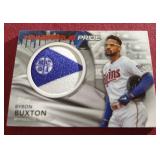 Cool Byron Buxton Commemorative Patch Card