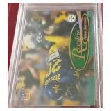 1999 Ultra Amos Zereoue Rookie - PSA 8