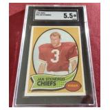 1970 Topps Jan Stenerud - SGC 5.5