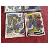(4) Stephen Curry Cards