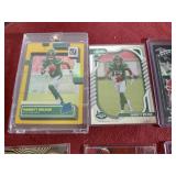 (15) Football Rookie Cards - Wilson, Olave, Waddle