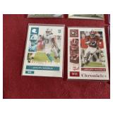(15) Football Rookie Cards - Wilson, Olave, Waddle