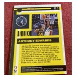 2020-21 Flux Anthony Edwards Rookie Card