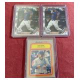 (3) Tim Tebow Minor League Baseball Cards