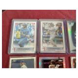 (15) Refractor/Prizm Baseball Cards