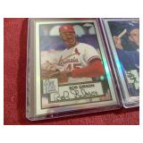 (4) Baseball Refractor Inserts - Legends!