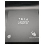 2014 United States Mint Limited Edition Silver Proof Set With Coa