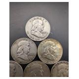 Franklin Half Dollars (Lot of 6)