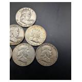Franklin Half Dollars (Lot of 6)