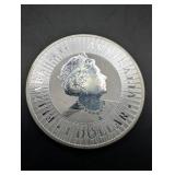 2022 Kangaroo 1 Dollar 9999 Silver Coin
