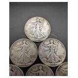 Walking Liberty Half Dollars (Lot of 6)