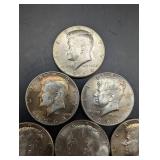 1964 Kennedy Half Dollars (Lot of 6)