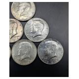 1964 Kennedy Half Dollars (Lot of 6)
