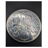 Wiener Philharmoniker 1.5 Euro 1 Oz Silver Coin 2009