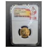 1975 Spain Peseta King Juan Carlos I Ngc Genuine Coin