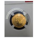 1975 Spain Peseta King Juan Carlos I Ngc Genuine Coin