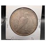 1922 Peace Silver Dollar Light Toning