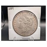1889 Morgan Silver Dollar Coin