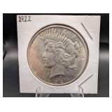 1922 Peace Silver Dollar