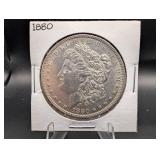 1880 Morgan Silver Dollar