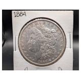 1884 Morgan Silver Dollar