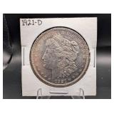 1921-d Morgan Silver Dollar
