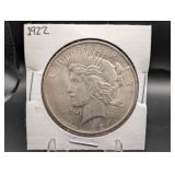 1922 Peace Silver Dollar