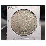 1921-d Morgan Silver Dollar