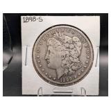 1898-s Morgan Silver Dollar