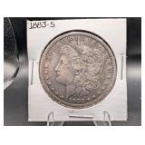 1883-s Morgan Silver Dollar