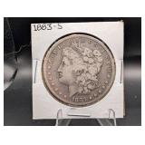 1883-s Morgan Silver Dollar