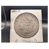 1881-o Morgan Silver Dollar