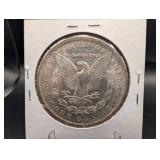 1884-o/o Morgan Silver Dollar in Holder