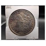 1882 Morgan Silver Dollar