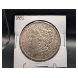 1881 Morgan Silver Dollar