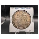 1888 Morgan Silver Dollar Blue Toning
