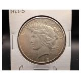 1922-s Peace Silver Dollar