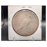 1922-s Peace Silver Dollar Light Overall Tone