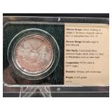 2000 Silver American Eagle Uncirculated One Ounce Coin in Holder