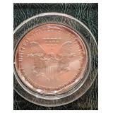 2001 Silver American Eagle Uncirculated in Littleton Holder