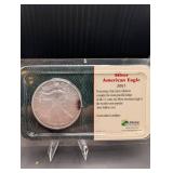 2001 Silver American Eagle in Littleton Holder