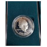 United States Eisenhower Centennial Proof Silver Dollar Set With Coa