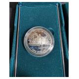United States Eisenhower Centennial Proof Silver Dollar Set With Coa