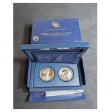 2012 United States Mint American Eagle San Francisco Two-Coin Silver Proof Set