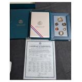 United States Mint 1990 Prestige Set Eisenhower Centennial Coin Proof Set
