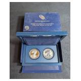 2012 United States Mint American Eagle San Francisco Silver Proof Set (Lot of 2)