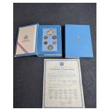 1987 United States Prestige Set Constitution Coins With Box & Coa